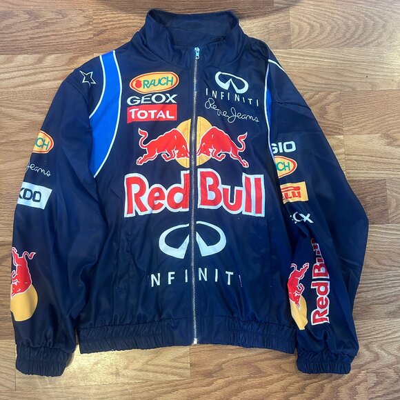 New Red Bull Racing Windbreaker Men’s size XL - Picture 1 of 3